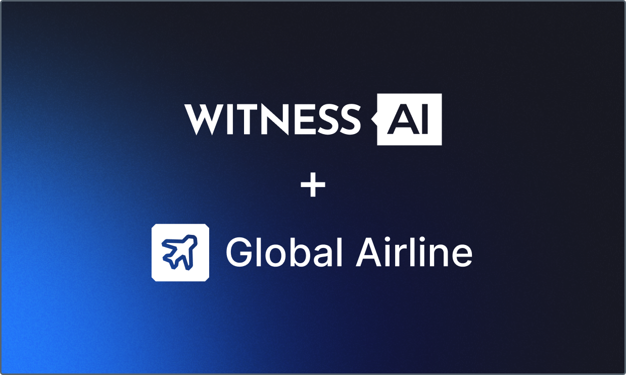 WitnessAI + Global Airline