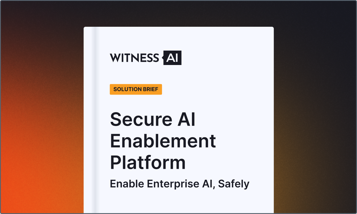 Secure AI enablement platform