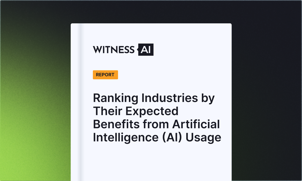 Ranking Industries by AI Usage