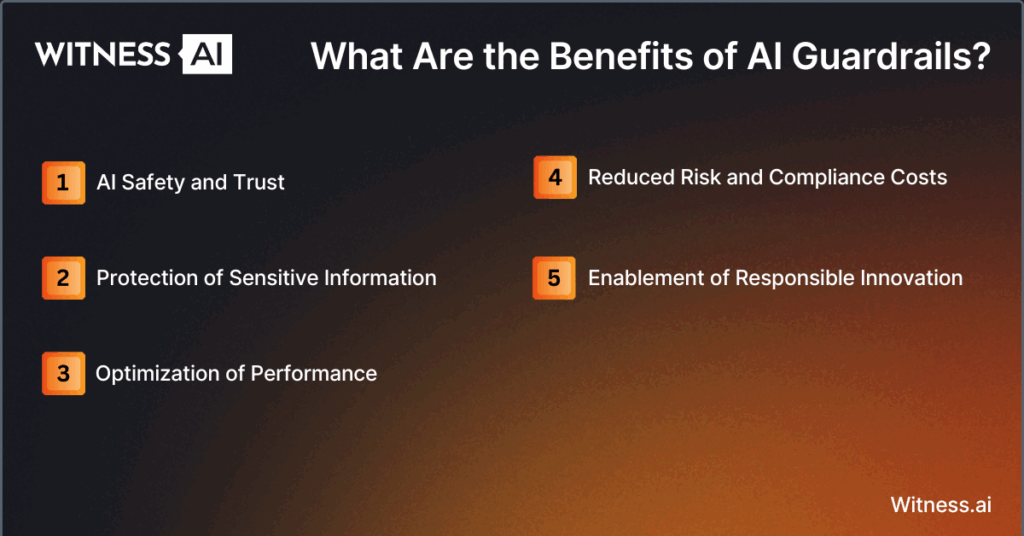 What are the benefits of AI Guardrails