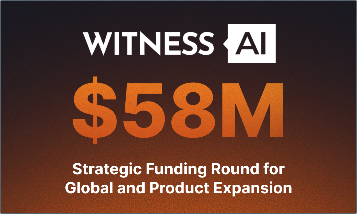 WitnessAI Funding Announcement
