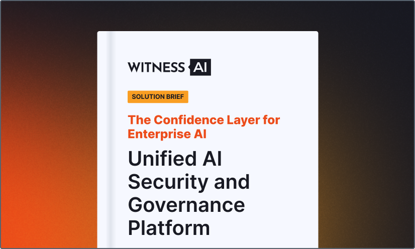 Unified AI Security and Governance Platform